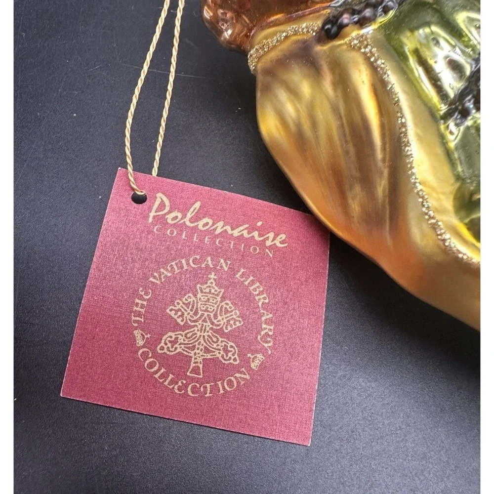 KURT ADLER POLONAISE VATICAN HOLY‎ FAMILY ORNAMENT AP898 6.5